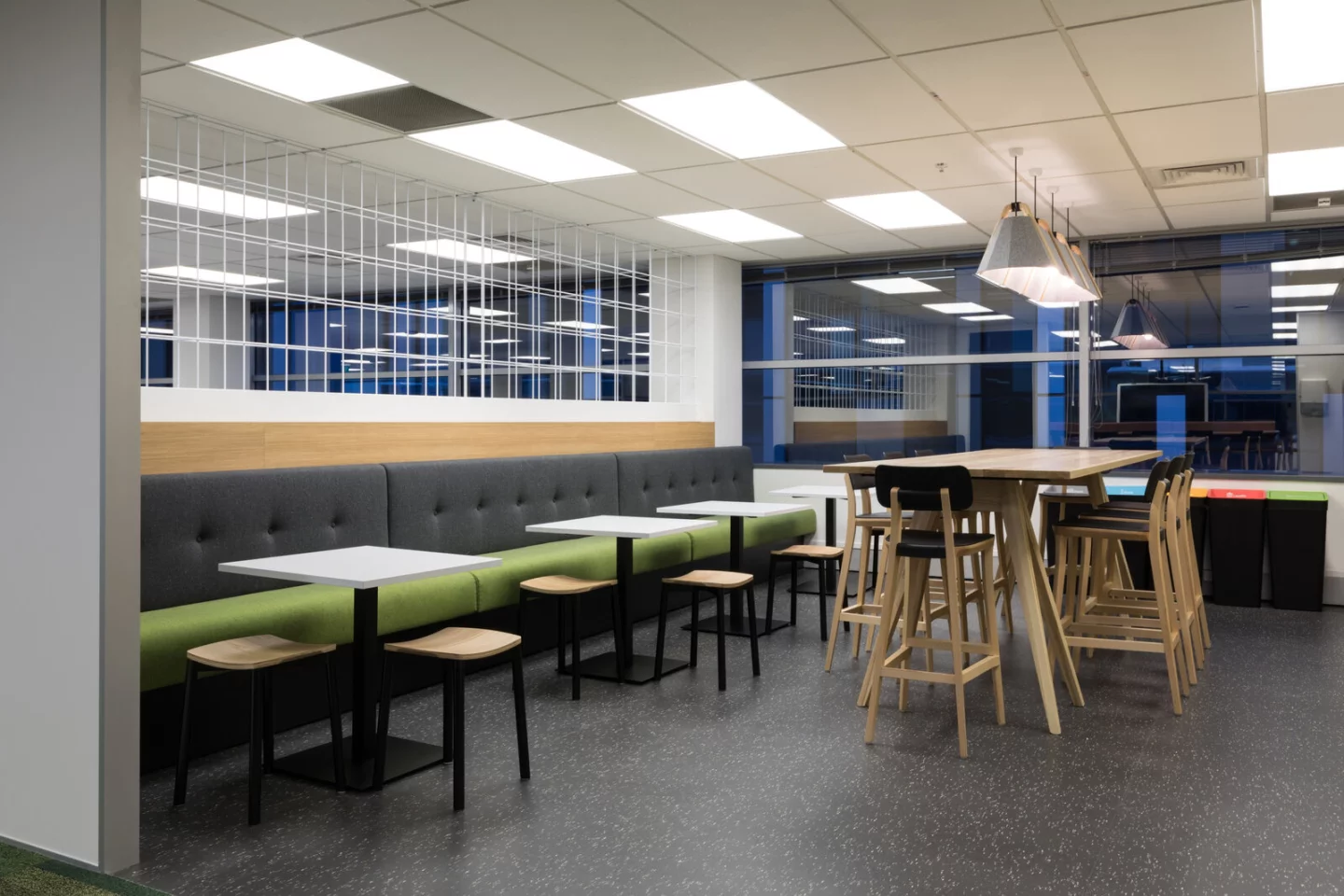 Kiwibank office glass partitions
